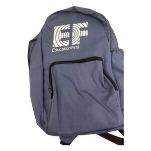 Education First EF Backpack Gray School Travel Bag‎